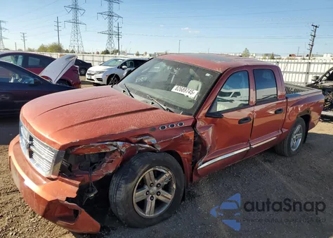 2008 Dodge Dakota Quad Laramie z USA, uszkodzony, nr VIN 1D7HW58N28S600796